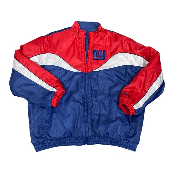 NFL Other - 90s NFL New York Giants Reversible Jacket Size XXL